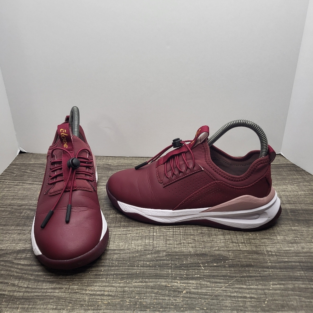 Clove Classic Nursing Shoes Women's Size 5.5 Night Shift Burgundy Healthcare